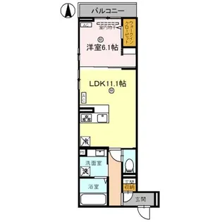 ヴェラ ブランカ【3階】の間取り