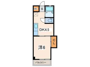 長峯ビル【2階】の間取り
