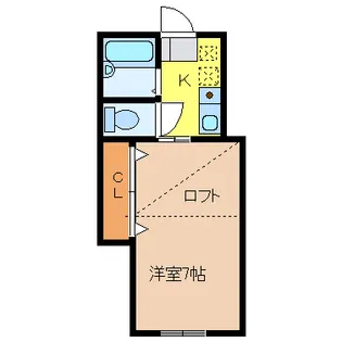 アネックス大町II【1階】の間取り