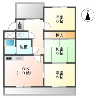 グランパス18【3階】の間取り