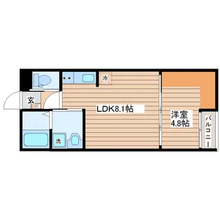 Mylfe(ミルフ)【3階】の間取り