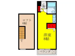 サンパレス21池田II【2階】の間取り
