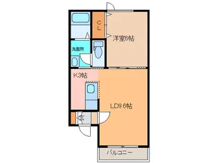 CHEER【3階】の間取り