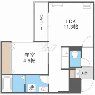 LUFFY【3階】の間取り