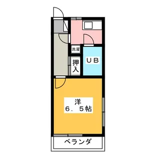 フローレス1【2階】の間取り