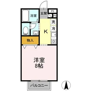 テールポワール【2階】の間取り
