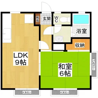 マイステージ26番館【2階】の間取り