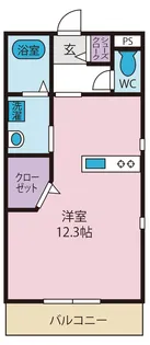 Cuore Levante(クオーレレヴァンテ)【2階】の間取り