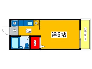キャッスルHIRO【1階】の間取り