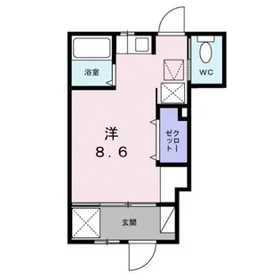 サンダーソニア【1階】の間取り