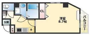 センターパーク平井III【2階】の間取り