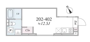the trias121【2階】の間取り