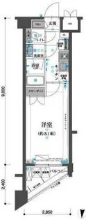 リヴシティ練馬高野台【6階】の間取り