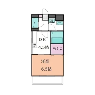 リバティー三島広小路【3階】の間取り