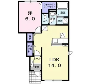 グランアネーロ C【1階】の間取り