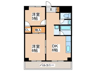 ト-カド宮崎台【2階】の間取り