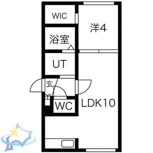 EVERGREEN KOTONI【3階】の間取り
