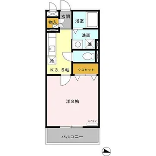 ヴェルデュール【2階】の間取り