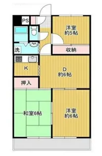 メゾン須賀【2階】の間取り