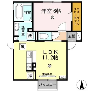 プリメーラ【1階】の間取り