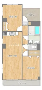 エバーグリーンサトモ【3階】の間取り