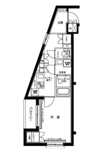 ルーブル中村橋参番館【2階】の間取り