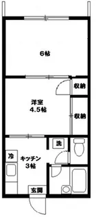 サマックスフジタ【2階】の間取り