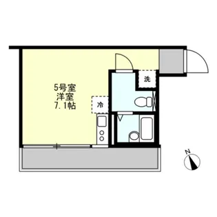 ベイルーム横浜鶴見2【2階】の間取り