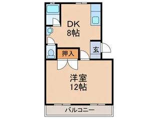 天神ウエノビル【3階】の間取り