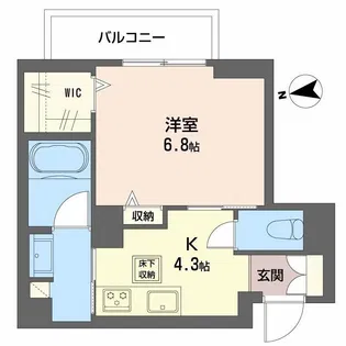 Forena【1階】の間取り