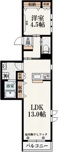 グランマーレ西荻【2階】の間取り