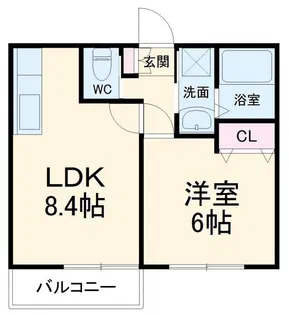 コネクトパーク1番館【1階】の間取り