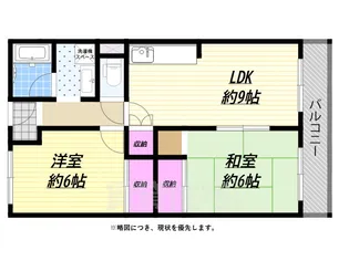 ノースコーポ【2階】の間取り