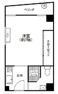 アーバンコートサカス18【2階】の間取り