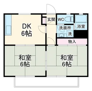 コスモレジデンス【1階】の間取り