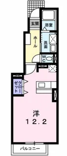 セレンディピティ【1階】の間取り