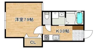 エスポワールT VII【2階】の間取り