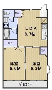 Precious-K【5階】の間取り