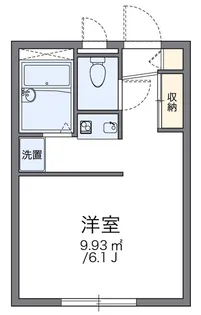 レオパレスALBA(13865)【1階】の間取り
