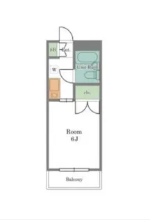 Sakuraマンション【2階】の間取り