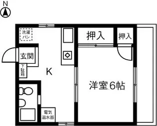 プレジール磯島【2階】の間取り