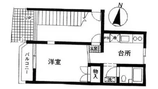 ストークジュネス【1階】の間取り