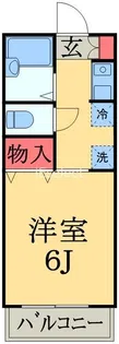 レジデンスKT【1階】の間取り