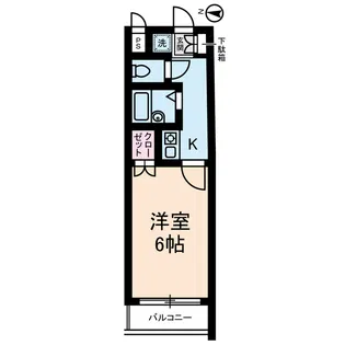 ドーチェスター大宮【4階】の間取り