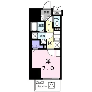 E.ステージ 新御徒町【2階】の間取り