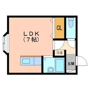 ベガ・ハウス【2階】の間取り