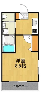エムズウィング【2階】の間取り