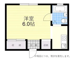 魚勝コーポ【2階】の間取り