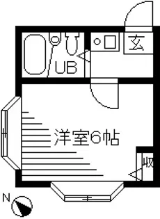 ジョイフルオークラNo.29【2階】の間取り