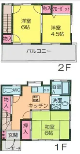 埼玉県鴻巣市宮地3【一戸建】の間取り